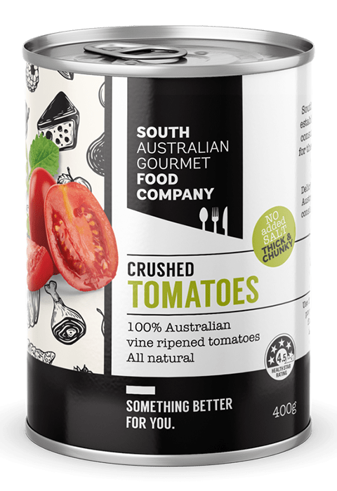 Crushed Tomatoes No Added Salt