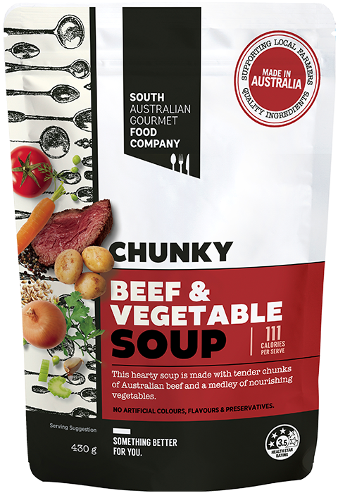 Chunky Beef & Vegetable Soup 430g